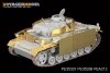 Voyager Model PE35338 WWII German Pz.KPfw.III L-N version/StuG.III F8 Version Fenders For DRAGON 1/35